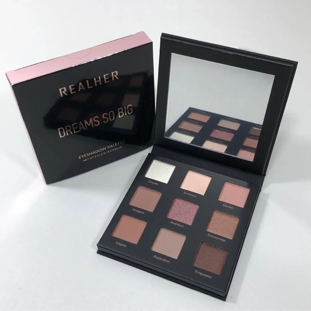 NWT New REALHER Dreams so Big Eyeshadow Makeup Palette